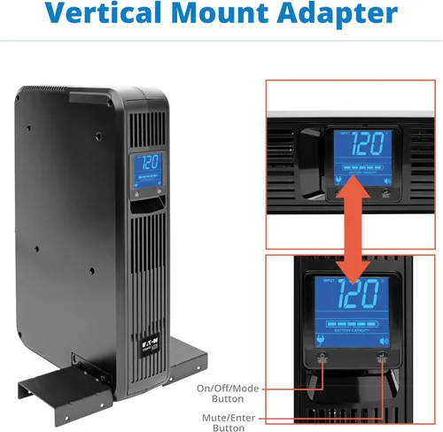 Miniatura 9 de Tripp Lite SMART1500LCD 1500VA UPS de Montaje en Rack de Batería de Respaldo, 900W, 8 tomas de corriente, Onda Senoidal PWM, UPS de Montaje en Rack