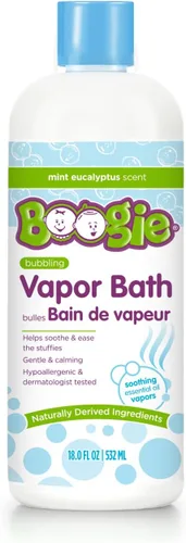Miniatura 7 de Boogie Baño de vapor burbujeante para niños, 18 onzas líquidas, baño de burbujas suave y relajante para niños, fabricado con aceites esenciales