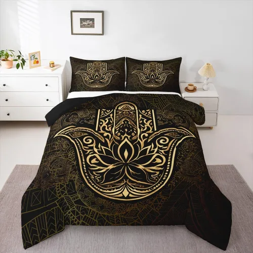 Miniatura 47 de Erosebridal Juego de edredón de bandera estadounidense tamaño individual para niños y adolescentes, juego de ropa de cama de camuflaje, edredón