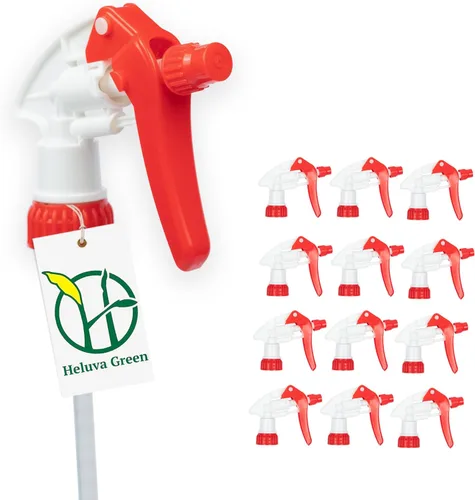 Miniatura 13 de Heluva Green Reemplazo de boquilla de botella de aerosol, solo tapas de botella - Disparadores de boquilla de rociador para soluciones de limpieza