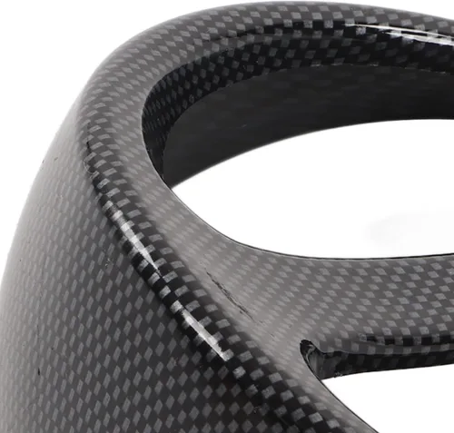Miniatura 6 de Fydun Cubierta del ventilador de refrigeración del motor de la motocicleta de fibra de carbono Air Scoop Accesorios de motocicleta reemplazo
