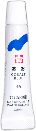 Miniatura 16 de Sakura Crepas Paint - Tubo de laminación de acuarela mate EMW12 (12 colores)