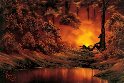 Miniatura 27 de Bob Ross Mira Alrededor La Belleza Está En Todas Partes Pintura Cita Motivacional Inspiradora Famosa Arte de Pared Impresión Cartel Fresco 12x18