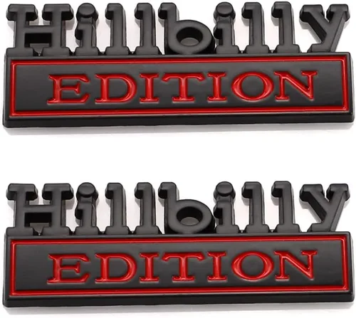 Miniatura 20 de Fuck IT Edition, emblema para el lado del coche, parte trasera, capó, puerta del maletero, 3D, para F 150, F250, F350, Silverdo, 1500, 2500, Sierra