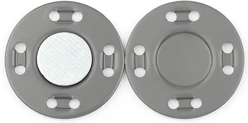 Miniatura 23 de Juego de 6 botones magnéticos, suministros de costura, hebilla magnética de metal, 3 pares de botones invisibles a presión para ropa, abrigo, Verde
