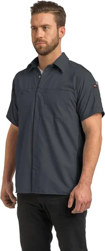 Miniatura 5 de Red Kap Men's Short Sleeve Performance Plus Shop Shirt with Oilblok Technology