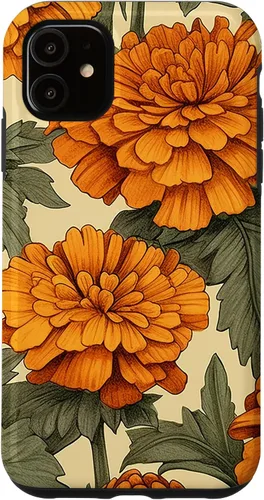 Miniatura 8 de Funda para iPhone 14 Pro Max Watercolor Marigold Flower