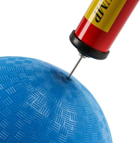Miniatura 4 de Ogrmar 6 bolas de juego de 8.5 pulgadas con 1 bomba de mano para niños y adultos Dodge Ball, kickball, balonmano, campamentos, picnic