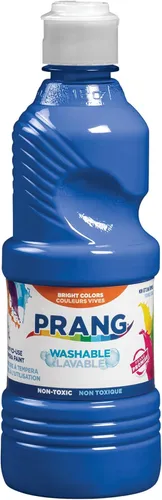 Miniatura 10 de Prang Pintura de témpera lavable, colores surtidos, 16 onzas, 12