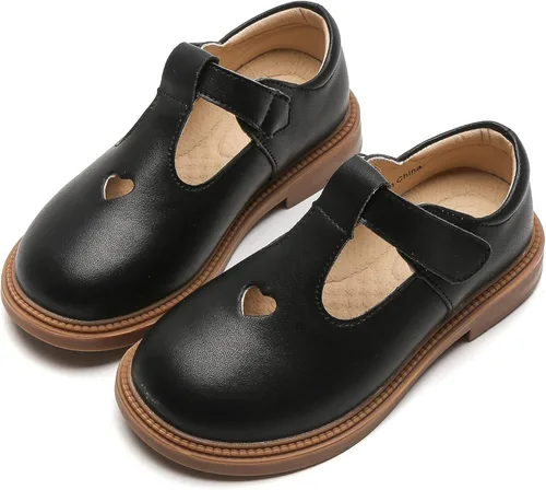Miniatura 7 de DADAWEN Zapatos de vestir para niñas, zapatos planos Mary Jane para fiesta de regreso a clases, zapatos de boda (niñoniño pequeñoniño grande)