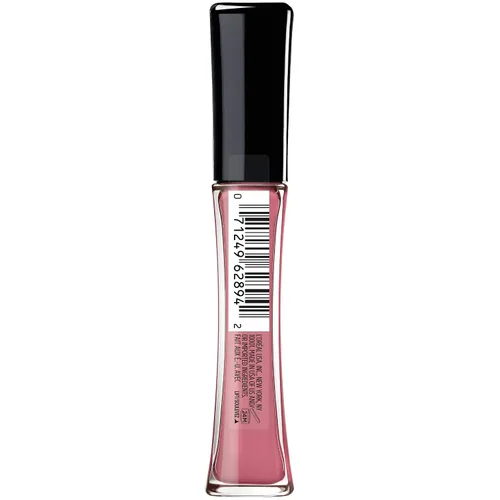Miniatura 2 de L'Oreal Paris Makeup Infallible - Brillo labial hidratante de 8 horas, rosa anochecer, 0.21 onzas líquidas Nightfall Rose