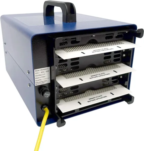 Miniatura 3 de OdorStop OS3500UV Generador de Ozono de grado profesional. 3 placas de ozono con radiación ultravioleta (UV).