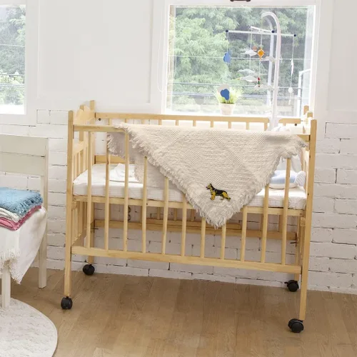 Miniatura 3 de Fastasticdeals Ropa de cama de bebé, mantas para niños y niñas, pastor alemán de algodón