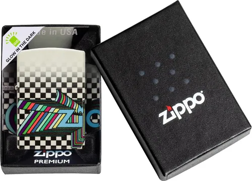 Miniatura 6 de Zippo Nostalgia Design 540 Color Glow in the Dark - Encendedor de bolsillo Nostalgia Gitd