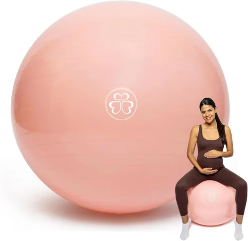 Pelota de parto Baby Bump para embarazo y parto | Bola de maternidad, yoga, pilates y ejercicio | Diseño antiestallido y antideslizante