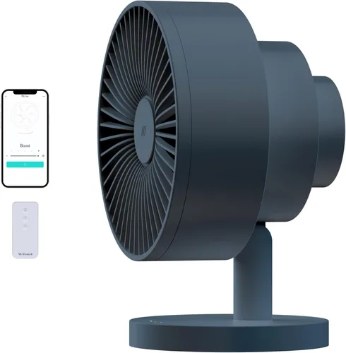 Miniatura 11 de Windmill Ventilador inteligente - Circulador de aire 2 en 1 ultra silencioso con control remoto - Ventilador de refrigeración compacto de 5 Blanco