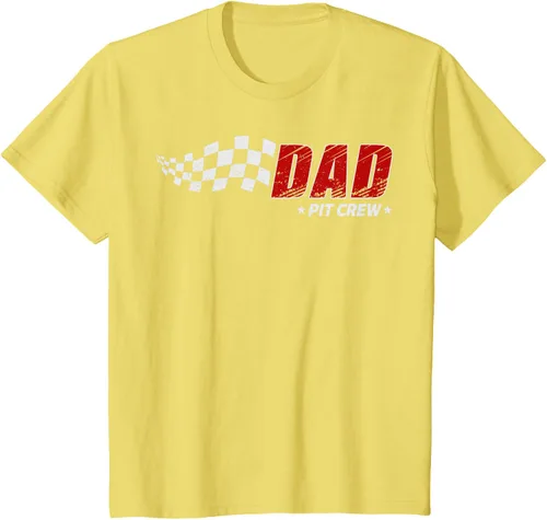 Miniatura 50 de Dad Pit Crew Race Car Birthday Family Matching Pit Crew Camiseta Pit Crew