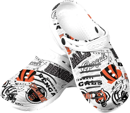 Miniatura 15 de FOCO Arizona Cardinals NFL Mens Historic Print Clog with Strap