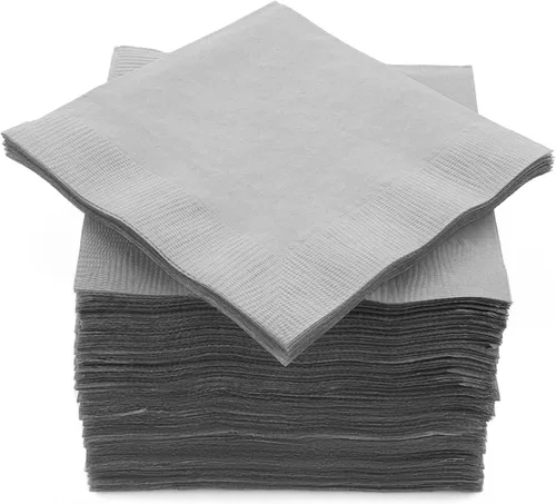 Miniatura 12 de Paquete de 100 servilletas rojas para bebidas, paquete de fiesta grande, 2 capas, ideal para bodas, fiestas, cumpleaños, cenas, almuerzos, cócteles