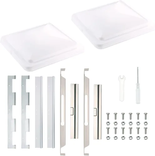 Miniatura 8 de Expert - Repuesto de tapa de ventilación para autocaravana (paquete de 1), ajuste universal para remolques, cámpers y autocaravanas, cubiertas