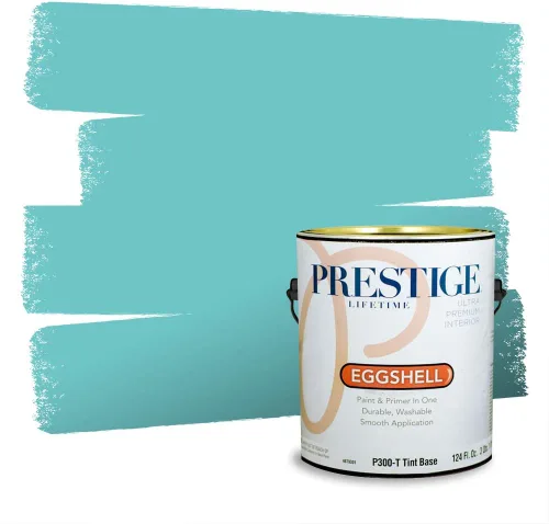 Miniatura 918 de Pintura Exterior + imprimación PRESTIGE, todo-en-uno, 1 galón, acabado mate, color comparable al Valspar* Royal Gray* VS151-Gris real