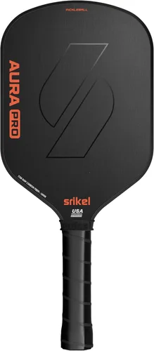 Miniatura 10 de Paletas de pickleball Srikel, pala de pickleball de fibra de carbono Raw T700, núcleo de polímero de poder de 16mm, raquetas profesionales para gran