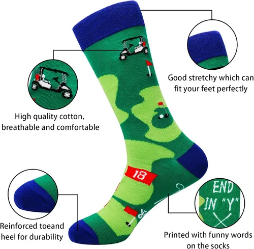Miniatura 4 de Calcetines divertidos y lindos regalos de pesca para hombres
