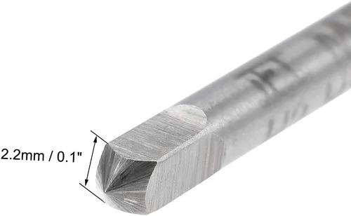 Miniatura 4 de uxcell Rosca que forma el golpecito M2 Rosca 0,4 echada H2 HSS Titanium recubierto