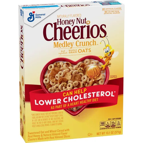 Miniatura 19 de Cheerios Taza de cereales para desayuno, sin gluten, cereales de una sola porción, 1.3 onzas (paquete de 12)