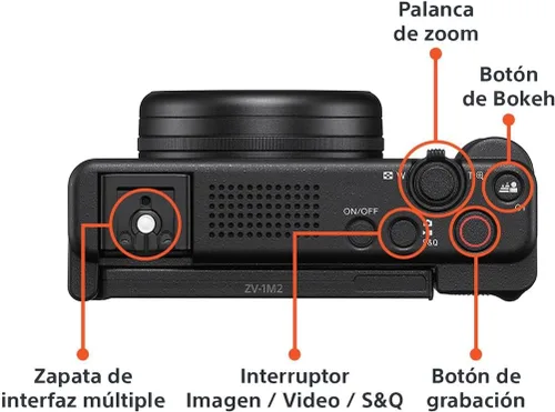 Miniatura 3 de Sony - Cámara digital ZV1 II de 20.1 megapíxeles para creadores de contenido y vloggers - Negro