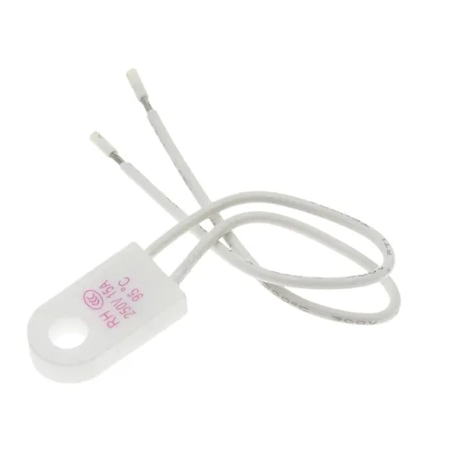 Miniatura 5 de 5PCS RH/Tf 95 115 125 130 135 150 180 230Degrees Celsius 15A 250V Temperature Fuse Thermal Links Over Temperature Protector(115C 15A)