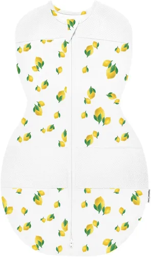 Miniatura 9 de Happiest Baby Sleepea - Manta de 5 segundos, 100 % algodón orgánico, diseñada por médicos que promueve el desarrollo saludable de la cadera, paquete