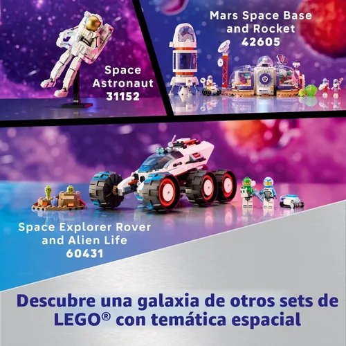 Miniatura 6 de Set de construcción LEGO Technic Planet Earth and Moon in Orbit, regalo de cumpleaños del espacio exterior para niños de 10 años, juguete
