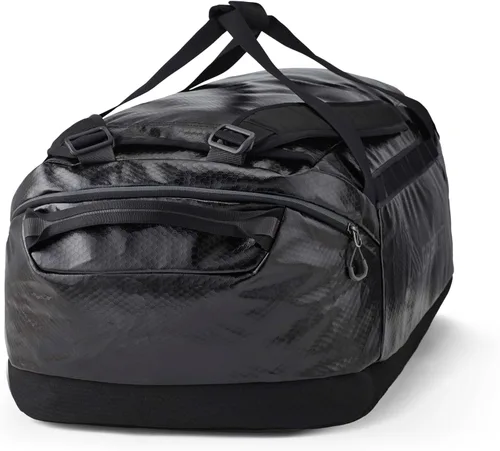 Miniatura 7 de Gregory Alpaca - Bolsa de lona resistente al agua para viajes de aventura y equipo con cubo de embalaje incluido, Negro obsidiana, 100L