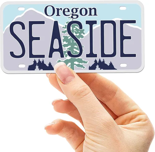 Miniatura 9 de Oregon - Calcomanías para placa de matrícula, elige tu o ciudad, calcomanía para parachoques del noroeste del Pacífico para Hydroflask (Portland)