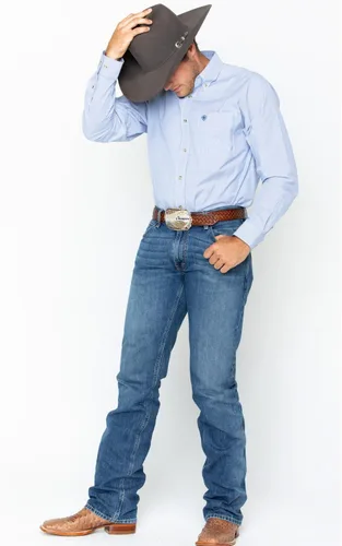 Miniatura 6 de ARIAT Camisa de manga larga de corte clásico para hombre