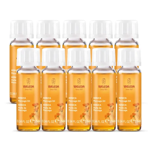 Miniatura 11 de Weleda Aceite de masaje muscular de árnica, 3.4 onzas líquidas, aceite de masaje rico en plantas con aceites de abedul, girasol y oliva