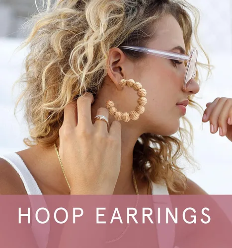 Miniatura 4 de Aretes de ratán para mujer, aretes bohemios tejidos hechos a mano, de mimbre de paja trenzados, aretes colgantes grandes para mujer, joyería