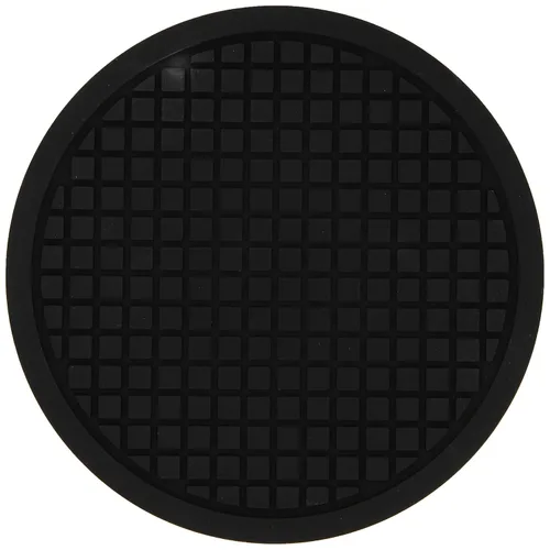 Miniatura 2 de American Metalcraft TRVR675 - Salvamanteles de silicona de hierro fundido, 6.75 pulgadas de largo x 6.75 pulgadas de ancho, color negro