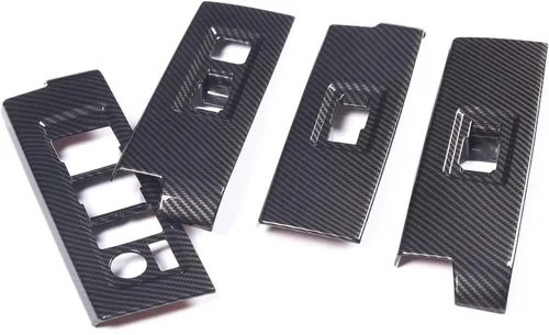 Miniatura 5 de Cubierta protectora para panel de botón de elevación de ventana de puerta de automóvil compatible con Toyot@Tundra/Sequoia 2022-2024, cubierta