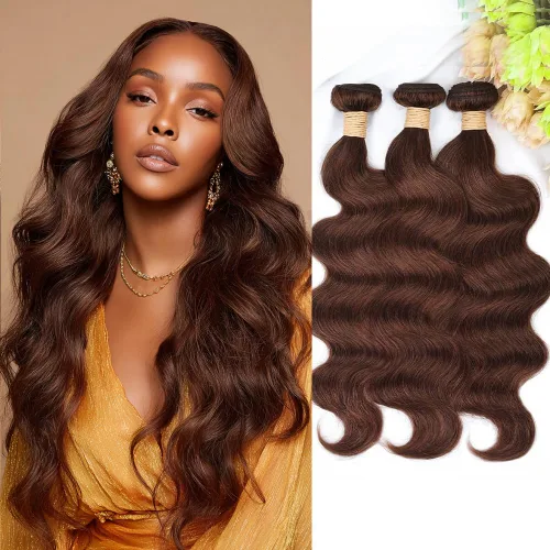 Miniatura 32 de ALLRUN Paquetes de Ondas Corporales con Cierre Cabello Humano 12 14 16 Pulgadas+10 Cierre Tejidos Corporales 3 Paquetes y Cierre Parte Libre 100%