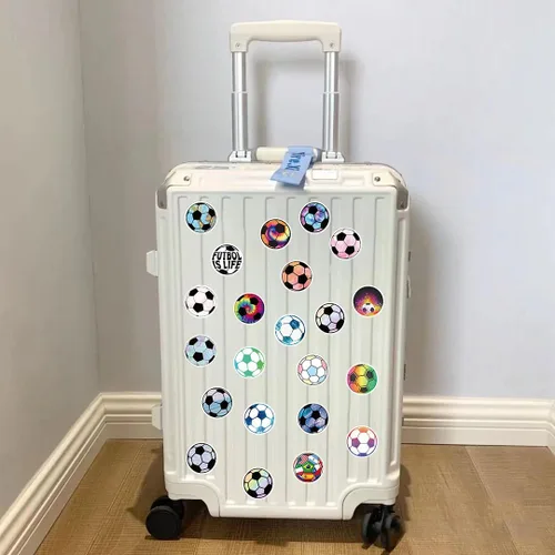 Miniatura 8 de 150 calcomanías de fútbol para la Copa del Mundo, fútbol, fútbol, deportes, vinilo impermeable, calcomanías de graffiti, regalos de fútbol