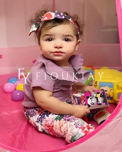 Miniatura 102 de fioukiay Conjunto de ropa de verano para bebés y niñas recién nacidas prematuros, mameluco, pantalones, diadema, conjunto de ropa para el verano