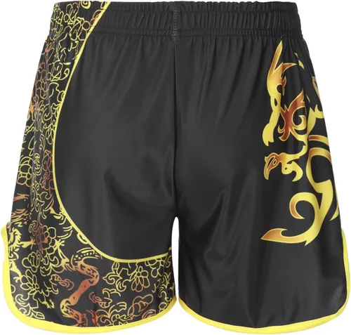 Miniatura 2 de MSemis Pantalones cortos de Muay Thai para hombre, para adultos, para lucha contra las artes marciales, pantalones cortos de kickboxing