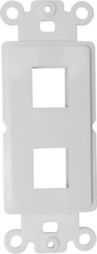 Miniatura 2 de Kenuco Decora - Placa de pared Keystone (10 unidades, 2 puertos)