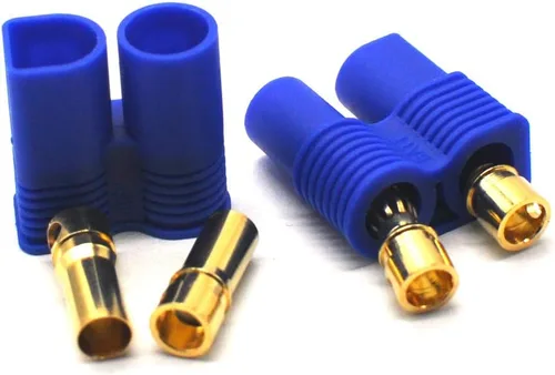 Miniatura 2 de 10 pares EC3 conector 0.138 in oro bala banana enchufe hembra macho RC ESC LIPO batería motor eléctrico avión Quadcopter piezas DIY
