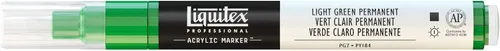 Miniatura 58 de Rotuladores de pintura Liquitex Professional, de punta ancha, Verde fosforescente, 8mm Verde fluorescente