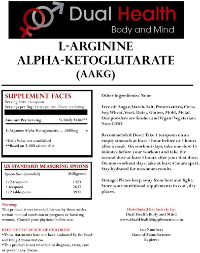 Miniatura 2 de L-carnitina pura L-tartrato en polvo (5 lb) suplementos a granel