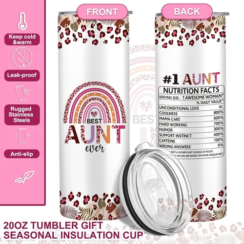 Miniatura 9 de Silkfly Set de 3 piezas de la mejor abuela del mundo para mujeres, regalos de cumpleaños, día de la madre, regalo de cumpleaños, vaso de acero