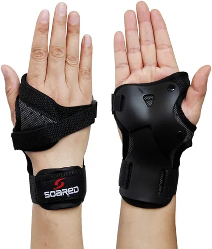 Miniatura 8 de Muñequera de protección para la muñeca, soporte de muñeca de impacto deportivo para patinaje, patineta, snowboard, esquí, motocross